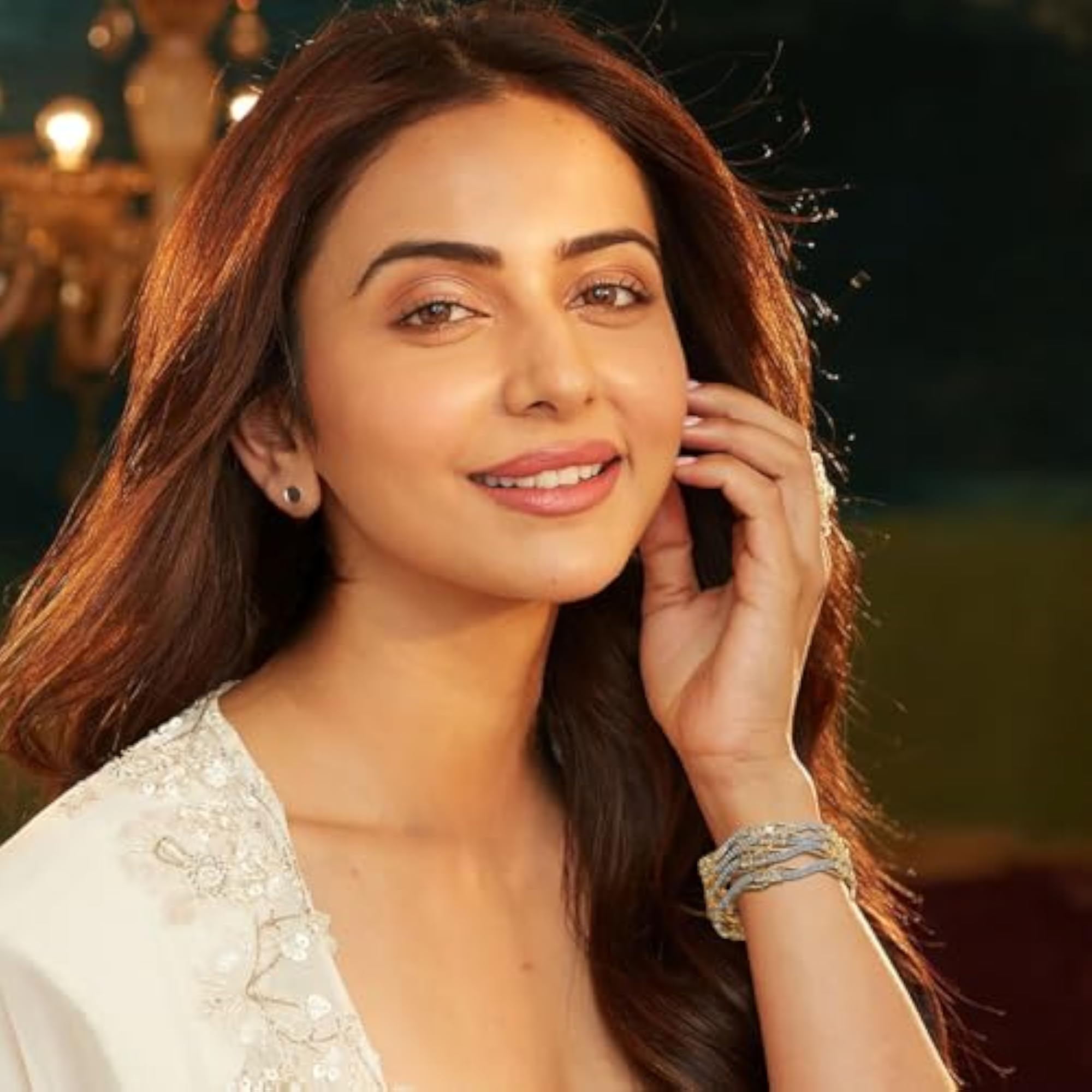 Women's Dual Tone Kada Set with Sparkling Stones